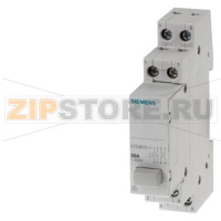 Кнопка 3 НО+1 НЗ  с функцией залипания, серый Siemens 5TE4812-1