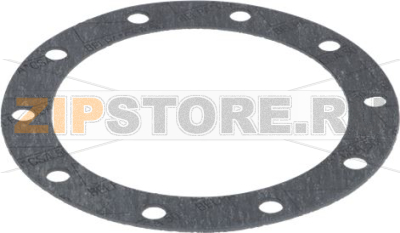 FLANGE GASKET 200x150x2 mm 