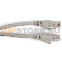 Hyperline PC-LPM-UTP-RJ45-RJ45-C6a-1M-LSZH-GY Патч-корд U/UTP, Cat.6a, 10G, LSZH, 1 м, серый