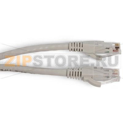 Hyperline PC-LPM-UTP-RJ45-RJ45-C6a-1M-LSZH-GY Патч-корд U/UTP, Cat.6a, 10G, LSZH, 1 м, серый 