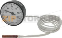 TELE-THERMOMETER WHITE ø 52 mm 0-120°C