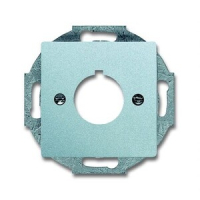 Накладка с суппортом для командно-сигнальных приборов, D=22.5 мм, серебристый алюминий ABB 2CKA001724A4261