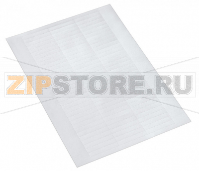 Маркировочная карта; по листу DIN A4; без печати; белые Wago 750-105 