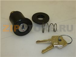 SERRATURA NERA JUMBO P100 CON MOLLA 
