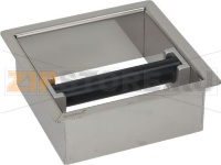 ВСТРАЕВАЕМЫЙ КОНТ. ДЛЯ КОФЕЙН. ГУЩИ НЕРЖ