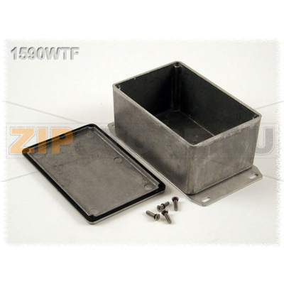 Корпус алюминиевый 120.5x79.5x59 мм, серый, 1 шт Hammond 1590WTF 