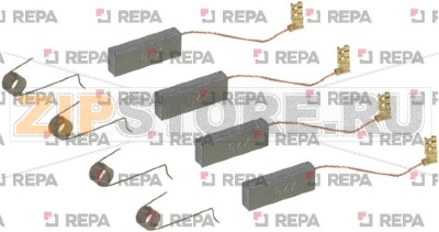 ГРАФИТ С ПРУЖИНОЙ ДЛЯ ЭЛЕКТРОДВИГАТЕЛЯ - 4 ШТ 