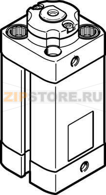 Пневмоцилиндр стопорный Festo DFSP-Q-20-15-DF-PA 