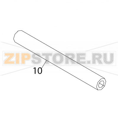 Black rubber pipe 17*10 Fagor AD-90 Black rubber pipe 17*10 Fagor AD-90Запчасть на деталировке под номером: 10Название запчасти Fagor на английском языке: Black rubber pipe 17*10 AD-90.