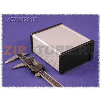 Корпус алюминиевый 120x104x55 мм, серый, 1 шт Hammond 1457N1201E 