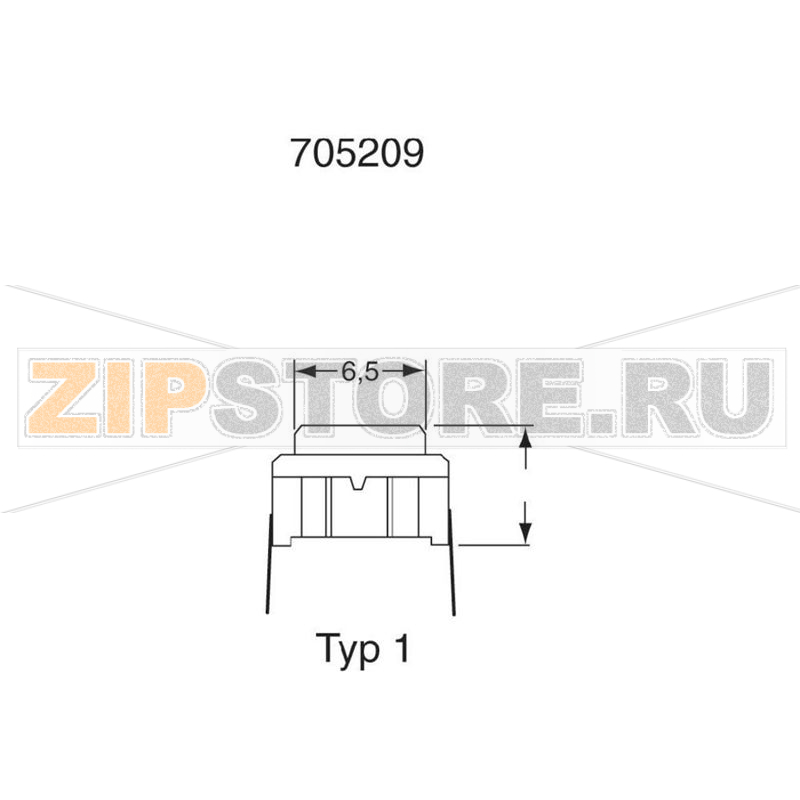 Кнопка на печатную плату 24 В/DC, 0.05 А, 1 x выкл/вкл, без фиксации, IP67, 1 шт MEC 3ETL9-12.0 