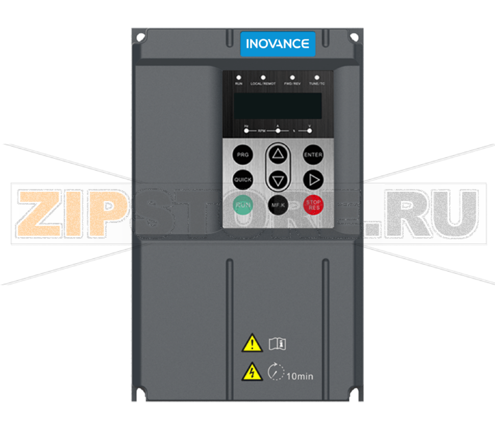 Преобразователь частоты 380-480 В, 5.1/7.2 А, 2.2/3 кВт, 3 фазы, IP20 Inovance MD290T2.2G/3.0PB-INT 