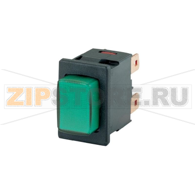 Кнопка 250 В/AC, 16 А, 2 x вкл/выкл, с фиксацией, IP40, 1 шт Marquardt 1687.1104 