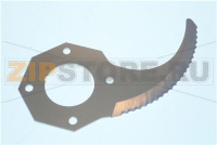 Kniv, tandad, mellan