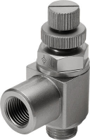 Дроссель с обратным клапаном Festo GRLA-1/8-RS-B