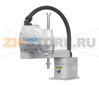Робот, нагрузка: 7 кг, радиус действия: 500 мм, ход по вертикали: 200 мм, кабель: 3 м, повторяемость: ±0.02 мм, время цикла: 0.35 с Inovance IR-S7-50Z20S3-INT 