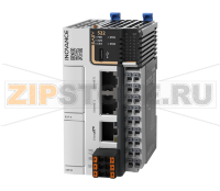 Контроллер 24 В/DC, 8xDI (NPN/PNP), 8xDO (NPN), 2xEthernet, 1xEtherCAT, 1xRS485, 1xType-C, 16 осей, CAM, 2xGE20, 16xGL20, IP20 Inovance Easy522-0808TN-INT