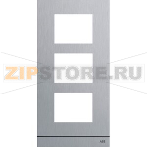 Рамка для станции вызова, 1/3, сталь ABB 2TMA130160X0060 