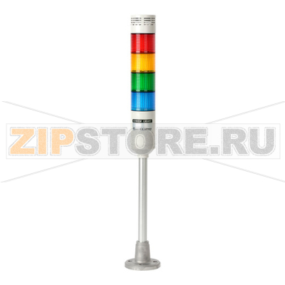 Колонна сигнальная, светодиодная, модульная, Ø: 56 мм Autonics PTE-ADZ-402-RYGB 