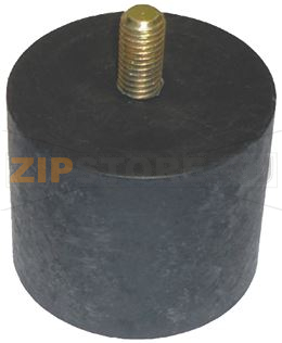 FOOT WITH PIN M10 