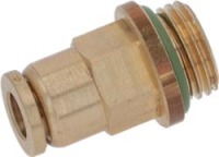 STRAIGHT FITTING ø 1/4M - 6 mm OT57