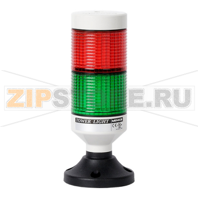 Колонна сигнальная, светодиодная, модульная, Ø: 56 мм Autonics PTE-DG-202-RG 