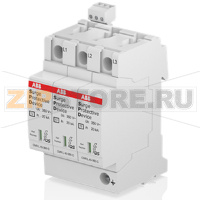 УЗИП OVR T2 3L 80-275s P TS QS ABB 2CTB815708R0600
