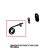 Temperature probe PT100 L1000 Unox XVC 705E