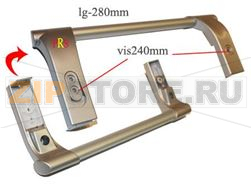 MANIGLIA PORTA INOX 
