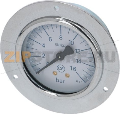 МАНОМЕТР НАСОСА Ø 62 ММ 0÷16 БАР 