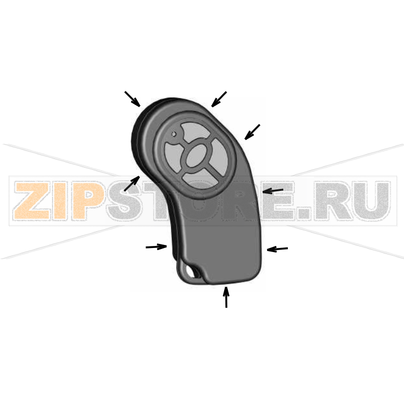 TECO R-KF-0500T-A, RF keychain 