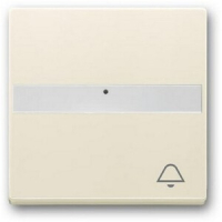 Клавиша выключателя с символом "Звонок", слоновая кость ABB 2CKA001731A3999