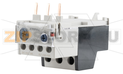 Реле тепловой перегрузки 2.5-4 A, 1NO+1NC, CLASS 10A, прямой монтаж Kripal UKH-22-4 