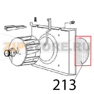Fan guard Angelo Po FC241G Fan guard Angelo Po FC241GЗапчасть на деталировке под номером: 213