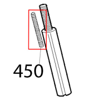 Prig. corto affilatoio M5x30 Sirman Mirra 220