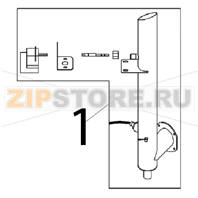 Gr. sfiato vapori and farfalla Angelo Po BX61E Gr. sfiato vapori and farfalla Angelo Po BX61EЗапчасть на деталировке под номером: 1