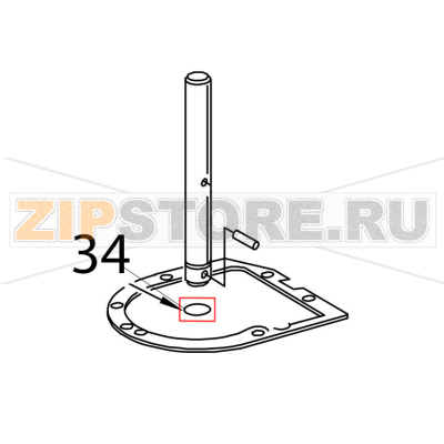 O-ring KitchenAid 5K45SSEWH O-ring KitchenAid 5K45SSEWHЗапчасть на деталировке под номером: 34