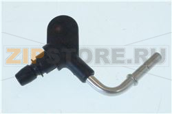 TUBO VAPORE+UGELLO NERO(PA)+GOMMA  EC680 