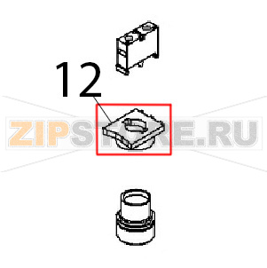 Supporto contatto Angelo Po BX61E Supporto contatto Angelo Po BX61EЗапчасть на деталировке под номером: 12