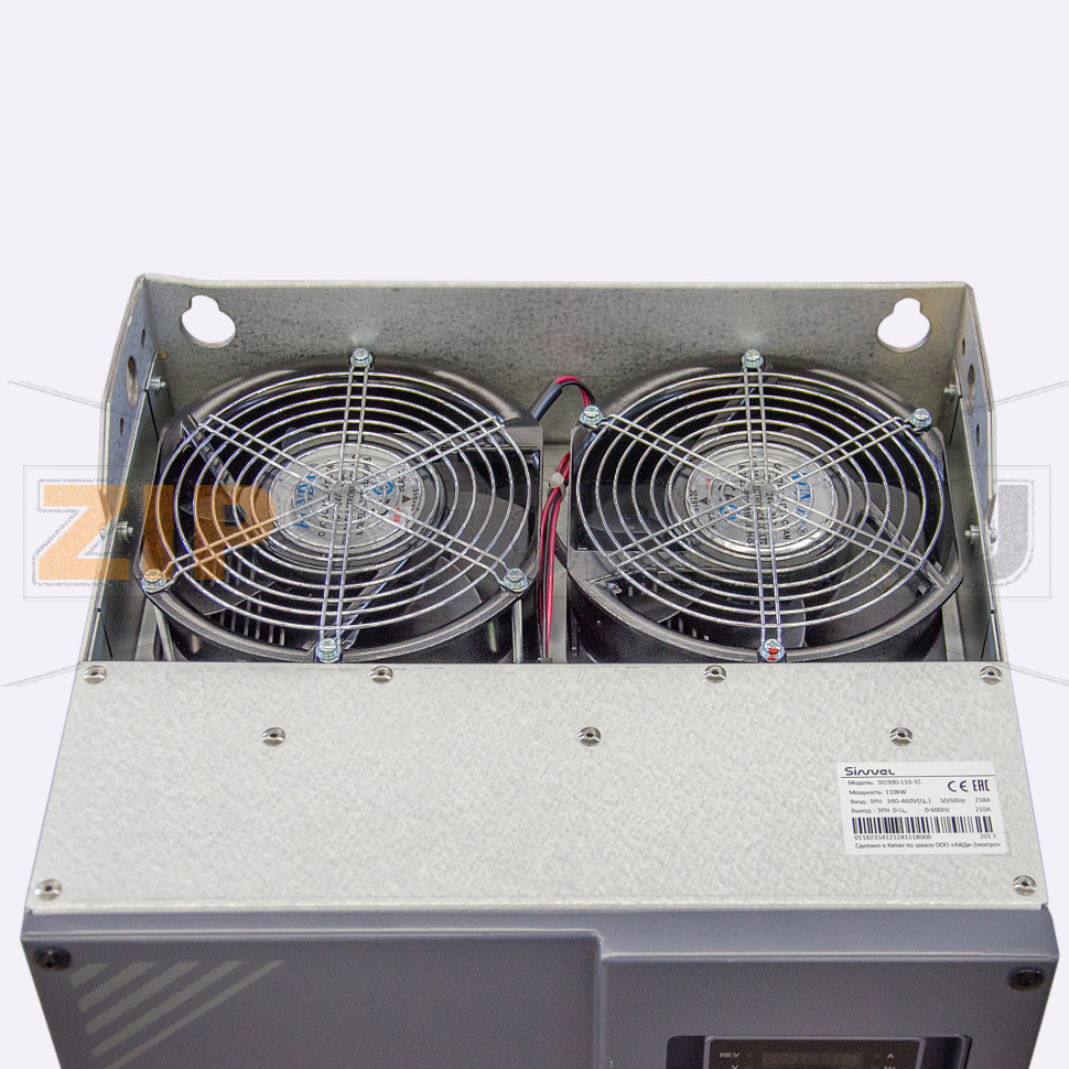 Преобразователь частоты 110 кВт, 3 фазы, 380 В, STO Sinvel SID300-110-3S 