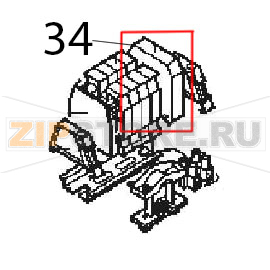 Ground terminal Angelo Po 04WCP1EM Ground terminal Angelo Po 04WCP1EMЗапчасть на деталировке под номером: 34