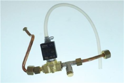 SOLENOID VALVE + STEAM PIPE ASSEMBLY RH 