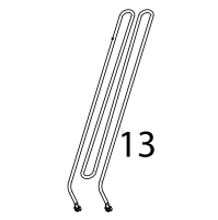 Heating element Tecnoinox FTR70E7