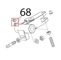Vite senza testa NE DIN916, M6x10 Sirman Mirra 250 C
