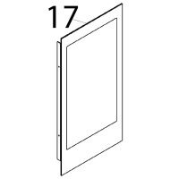 Door outside glass ass. y Angelo Po BX101E