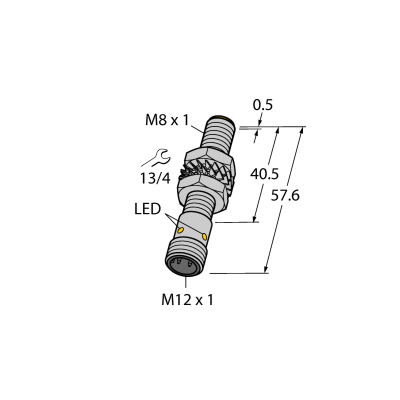 Датчик индуктивный Turck BI2-M08E-VP6X-H1341 