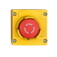 Кнопка аварийной остановки в корпусе 240 В/AC, 2.5 А, IP66, 1 шт Baco LBX130093