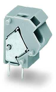 Stackable PCB terminal block; 2.5 mm; Pin spacing 10/10.16 mm; 1-pole; PUSH WIRE®; 2,50 mm; light gray Wago 254-863 Модульные клеммы с зажимом PUSH WIRE®, приводимым в действие при помощи отвертки для индивидуальной сборки клеммных колодокЗажим одножильных проводников и тонкожильных проводников с наконечниками путем вставкиТестовый разъем для тестового штекера O 2 ммЭкономит место на печатной плате, всего 8,9 мм глубинойТакже доступны с 2-проводным соединением...