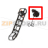 Label roll guide stopper knob Godex EZ-2200