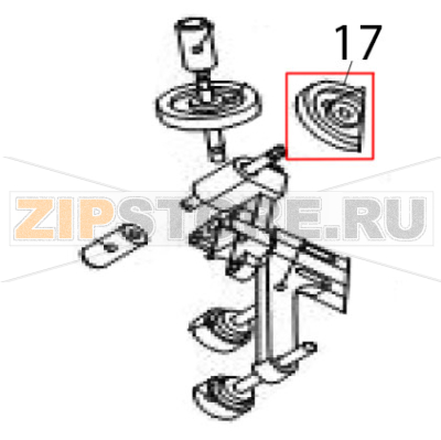 Adjust stone Hurakan HKN-HM300M Adjust stone Hurakan HKN-HM300MЗапчасть на деталировке под номером: 17